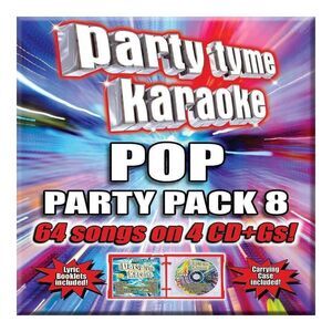 Universal Music Group - Party Tyme Karaoke Pop Party Pack 8 (4 CD) Red